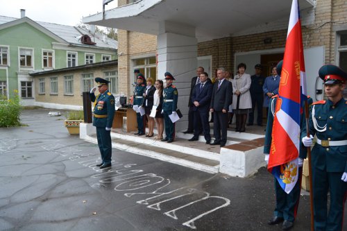 Павел Качан поздравил кадетов с Днем знаний Павел Качан поздравил кадетов с Днем знаний