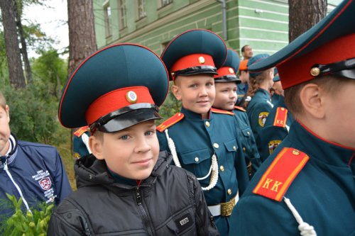 Павел Качан поздравил кадетов с Днем знаний Павел Качан поздравил кадетов с Днем знаний