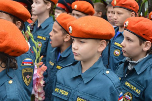 Павел Качан поздравил кадетов с Днем знаний Павел Качан поздравил кадетов с Днем знаний