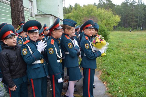 Павел Качан поздравил кадетов с Днем знаний Павел Качан поздравил кадетов с Днем знаний