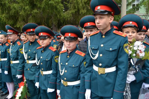 Павел Качан поздравил кадетов с Днем знаний Павел Качан поздравил кадетов с Днем знаний