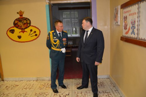Павел Качан поздравил кадетов с Днем знаний Павел Качан поздравил кадетов с Днем знаний