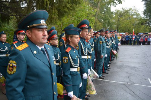 Павел Качан поздравил кадетов с Днем знаний Павел Качан поздравил кадетов с Днем знаний