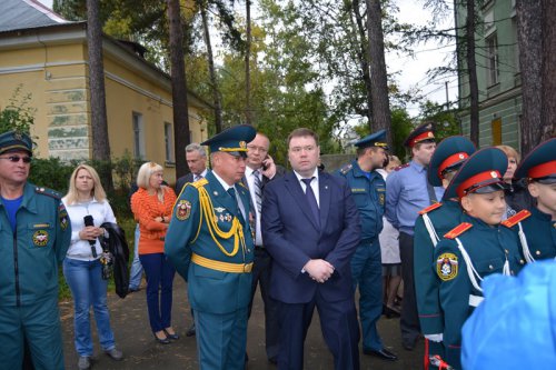 Павел Качан поздравил кадетов с Днем знаний Павел Качан поздравил кадетов с Днем знаний
