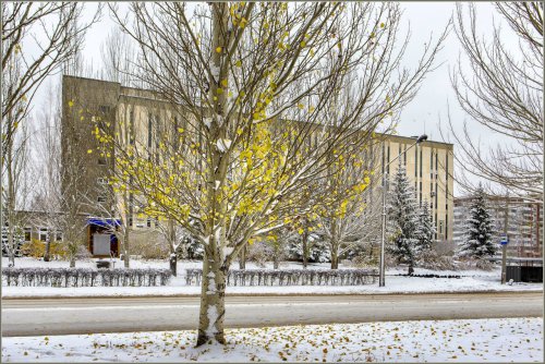 Первый снег в Озёрске. Фоторепортаж с улиц города от Валерия Ушакова Первый снег в Озёрске. Фоторепортаж с улиц города от Валерия Ушакова