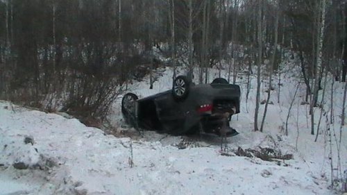 В прошлом месяце на дороге Озёрск-Метлино произошло несколько аварий. Фото В прошлом месяце на дороге Озёрск-Метлино произошло несколько аварий. Фото
