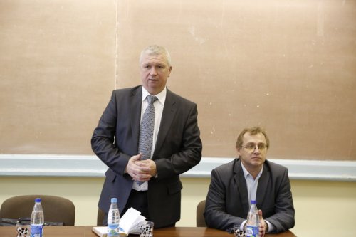 М.И. Похлебаев встретился с коллективом Озерского технологического института М.И. Похлебаев встретился с коллективом Озерского технологического института