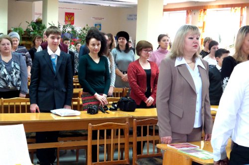 Торжественное вручение паспортов в библиотеке Торжественное вручение паспортов в библиотеке