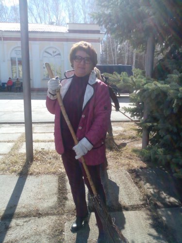 Общественная палата вышла на субботник Общественная палата вышла на субботник