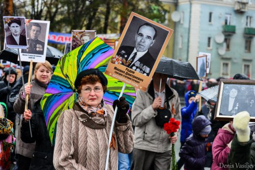 Парад Победы на главной площади Озёрска Парад Победы на главной площади Озёрска