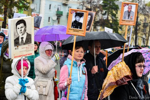 Парад Победы на главной площади Озёрска Парад Победы на главной площади Озёрска