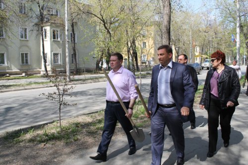 Приняли участие в акции «Лес Победы» Приняли участие в акции «Лес Победы»