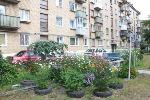 Красивых дворов все больше и больше Красивых дворов все больше и больше