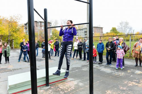 В Озёрске открылась новая спортплощадка В Озёрске открылась новая спортплощадка