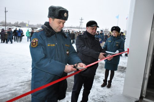 В Озерске открыли новую пожарную часть