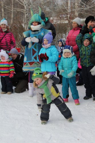 Ледовый городок открылся на привычном месте