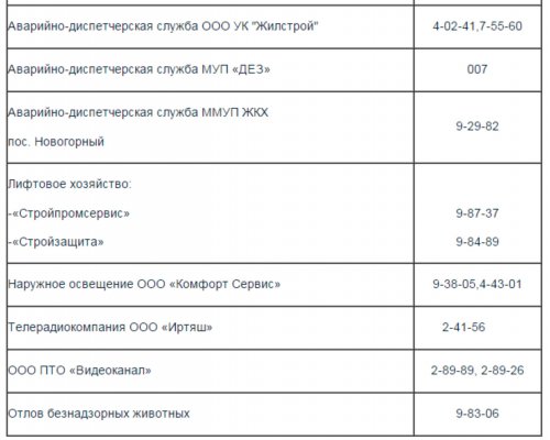 Куда звонить в экстренных случаях Куда звонить в экстренных случаях