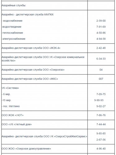 Куда звонить в экстренных случаях Куда звонить в экстренных случаях