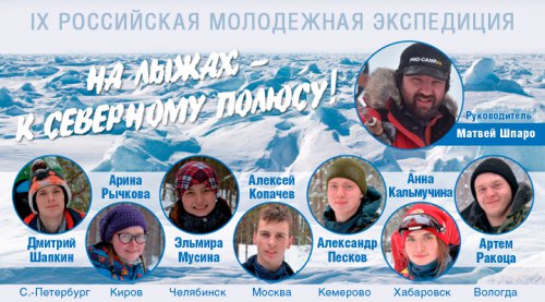 Сформирована команда IX российской молодежной полярной экспедиции «На лыжах – к Северному полюсу!» Сформирована команда IX российской молодежной полярной экспедиции «На лыжах – к Северному полюсу!»