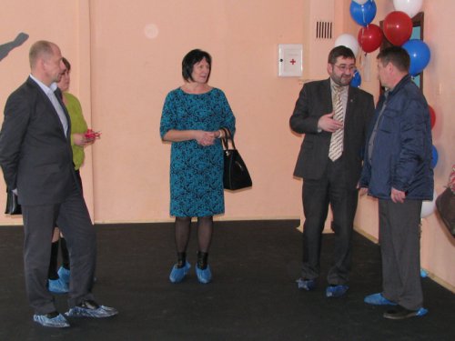 В посёлке Метлино открыт новый спортивный зал В посёлке Метлино открыт новый спортивный зал