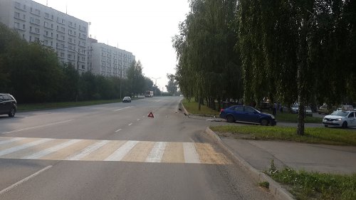В результате ДТП пострадал мотоциклист В результате ДТП пострадал мотоциклист