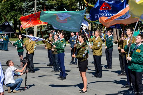 Под флагом отчизны воинская часть отметила свой юбилей. ФОТОРЕПОРТАЖ Под флагом отчизны воинская часть отметила свой юбилей. ФОТОРЕПОРТАЖ
