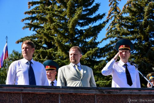 Под флагом отчизны воинская часть отметила свой юбилей. ФОТОРЕПОРТАЖ Под флагом отчизны воинская часть отметила свой юбилей. ФОТОРЕПОРТАЖ