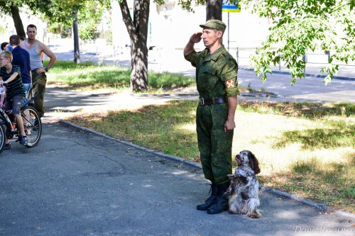 Под флагом отчизны воинская часть отметила свой юбилей. ФОТОРЕПОРТАЖ Под флагом отчизны воинская часть отметила свой юбилей. ФОТОРЕПОРТАЖ