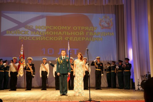 Морской отряд озерской дивизии отметил юбилей Морской отряд озерской дивизии отметил юбилей