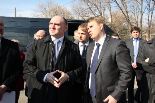 Борис Дубровский приехал в Озерск Борис Дубровский приехал в Озерск