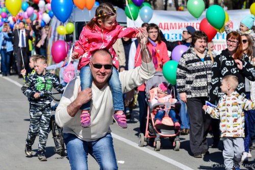 Первомай — 2017 в Озёрске. Фоторепортаж Первомай — 2017 в Озёрске. Фоторепортаж