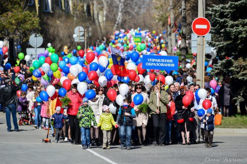 Первомай — 2017 в Озёрске. Фоторепортаж Первомай — 2017 в Озёрске. Фоторепортаж
