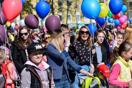 Первомай — 2017 в Озёрске. Фоторепортаж Первомай — 2017 в Озёрске. Фоторепортаж