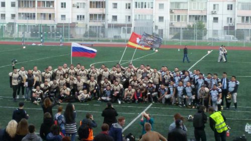 «Танки» разгромили «Астанинских волков» «Танки» разгромили «Астанинских волков»