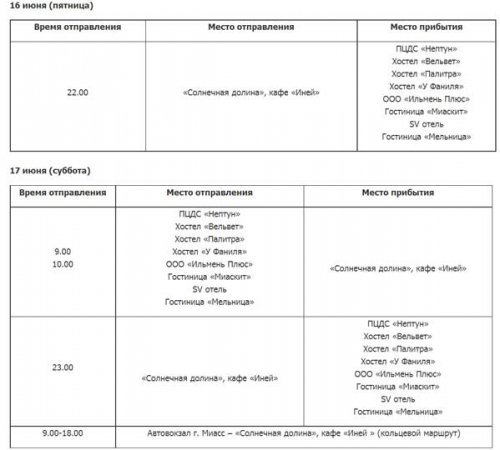Для гостей Бажовского фестиваля запустят специальный автобус Для гостей Бажовского фестиваля запустят специальный автобус