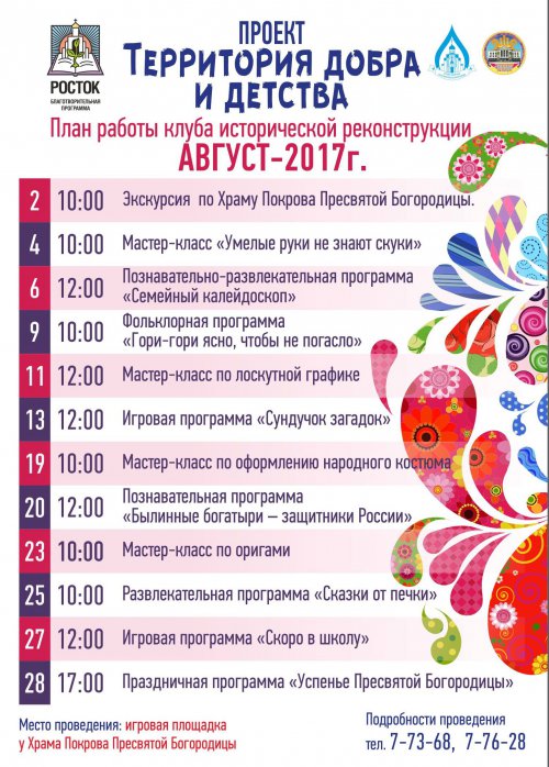 В Озерске продолжается реализация проекта «Территория добра и детства» В Озерске продолжается реализация проекта «Территория добра и детства»