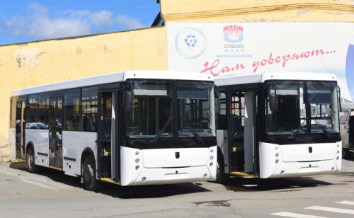 В Управление автомобильного транспорта ПО «Маяк» поступили два новых автобуса большой вместимости В Управление автомобильного транспорта ПО «Маяк» поступили два новых автобуса большой вместимости