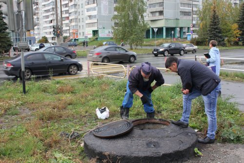 Запущен коллектор для большого микрорайона Запущен коллектор для большого микрорайона