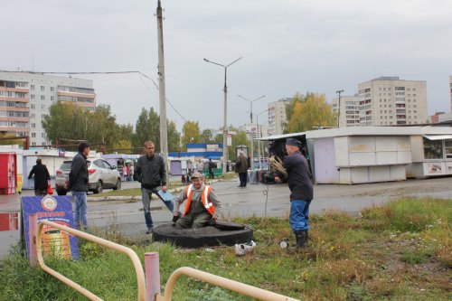 Запущен коллектор для большого микрорайона Запущен коллектор для большого микрорайона
