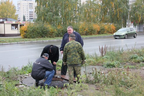 Запущен коллектор для большого микрорайона Запущен коллектор для большого микрорайона