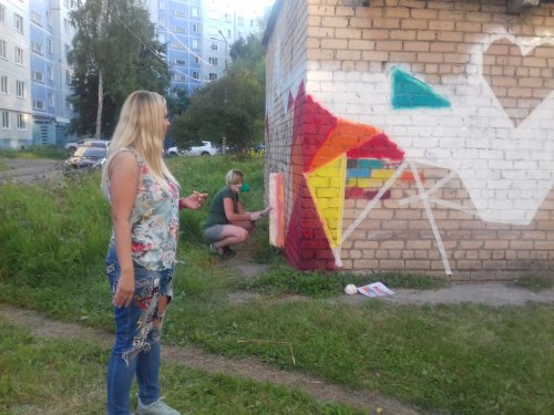 Даёшь искусство на озёрских улицах!