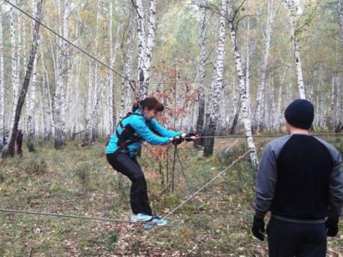 Состязания на туристической полосе Состязания на туристической полосе