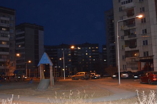 Зажглись долгожданные фонари Зажглись долгожданные фонари