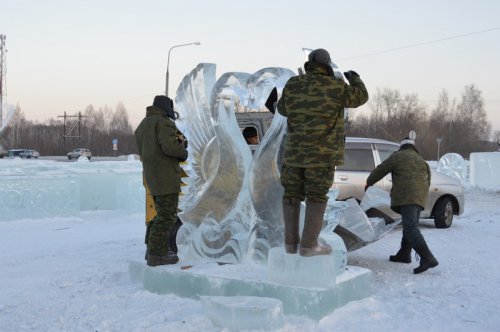 В Озерске появился еще один ледовый городок В Озерске появился еще один ледовый городок