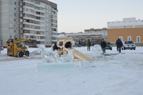В Озерске появился еще один ледовый городок В Озерске появился еще один ледовый городок