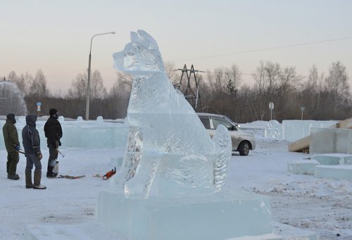 В Озерске появился еще один ледовый городок В Озерске появился еще один ледовый городок