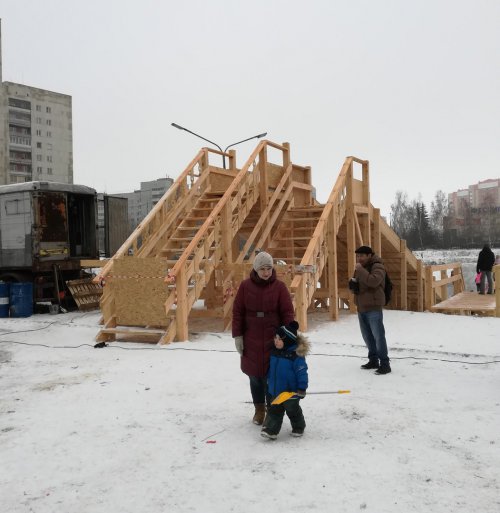 В Озёрске открылся долгожданный Ледовый городок