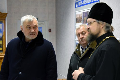 Руководитель ФМБА в храме Озёрска Руководитель ФМБА в храме Озёрска
