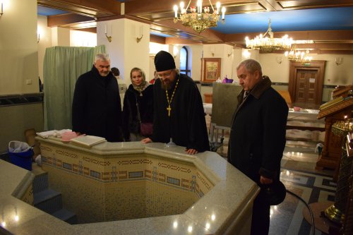 Руководитель ФМБА в храме Озёрска Руководитель ФМБА в храме Озёрска