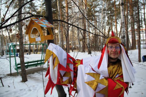 Золотой петушок прогулялся по Озерску! Золотой петушок прогулялся по Озерску!